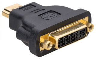 Adapter Akyga AK-AD-02 DVI 24+5 (f) / HDMI (m)