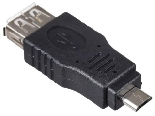 Adapter Akyga AK-AD-08 USB A (f) / micro USB B (m) OTG