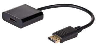 Converter adapter with cable Akyga AK-AD-11 DisplayPort (m) / HDMI (f) 15cm