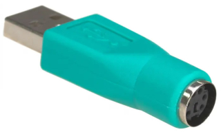 Adapter Akyga AK-AD-14 USB A (f) / PS/2 (m)