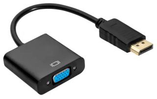 Converter adapter with cable Akyga AK-AD-36 DisplayPort (m) / VGA (f) 15cm