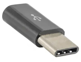 Adapter Akyga AK-AD-46 USB type C (m) / micro USB B (f)