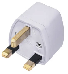 Travel Adapter AC Akyga AK-AD-59 US / AU / UE to UK white