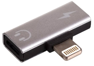 Adapter Akyga AK-AD-64 Lightning (m) / Lightning (f) / Lightning (f)