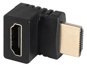 Adapter 90° Akyga AK-AD-70 HDMI (m) / HDMI (f) angle up
