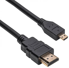 HDMI / micro HDMI cable Akyga AK-HD-15R ver. 1.4 1.5m