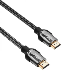 HDMI Cable Akyga AK-HD-30S Shielded CU 48Gb/s 8K@60Hz 4K@120Hz ver. 2.1 3m