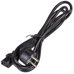 Power Cable Akyga AK-PC-06C CU 3x1mm2 CEE 7/7 / IEC C13 3 m
