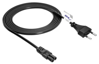 Figure Eight Power Cable Akyga AK-RD-02C CU 2x0.5mm? CEE 7/16 / IEC C7 3m