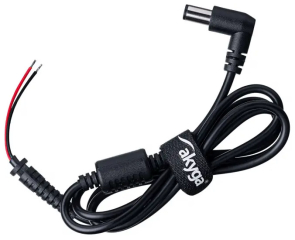 Power cable for notebooks Akyga AK-SC-02 7.4 x 5.0 mm + pin HP 1.2m