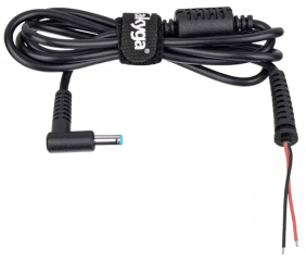 Power cable for notebooks Akyga AK-SC-11 4.5 x 3.0 mm + pin HP 1.2m