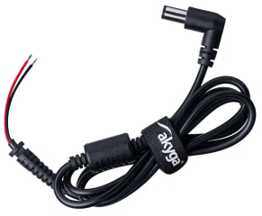Power cable for notebooks Akyga AK-SC-14 7.4 x 5.0 mm + pin DELL 1.2m