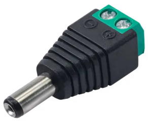 Twisted connector Akyga AK-SC-16 5.5 x 2.1 mm (m) UTP CCTV