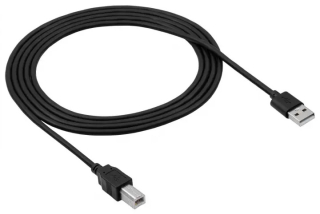 Cable USB Akyga AK-USB-04 USB A (m) / USB B (m) ver. 2.0 1.8m