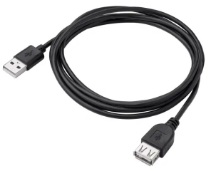 Cable USB Akyga AK-USB-07 extension USB A (m) / USB A (f) ver. 2.0 1.8m