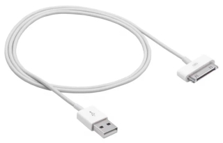 Cable USB Akyga AK-USB-08 USB A (m) / Apple 30 pin (m) ver. 2.0 1.0m