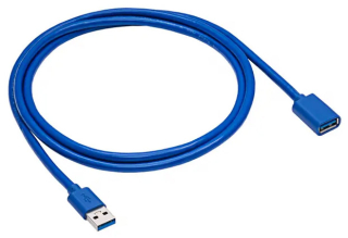 Cable USB Akyga AK-USB-10 extension USB A (m) / USB A (f) ver. 3.0 1.8m