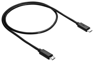 Cable USB Akyga AK-USB-17 micro USB B (m) / micro USB B (m) ver. 2.0 60cm