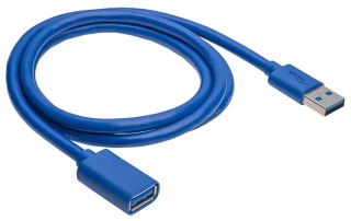 Cable USB Akyga AK-USB-28 extension USB A (m) / USB A (f) ver. 3.0 1.0m