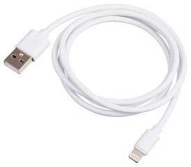 Cable USB Akyga AK-USB-30 USB A (m) / Lightning (m) 1.0m