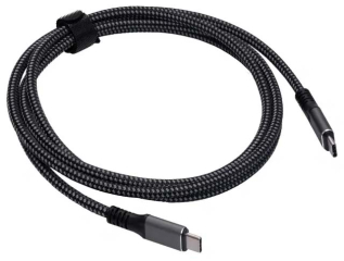 Cable USB Akyga AK-USB-34 USB type C Thunderbolt 3 (m) / USB type C Thunderbolt 3 (m) ver. 3.1 1.5m