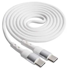 Cable USB Akyga AK-USB-40 USB type C (m) / USB type C (m) ver. 2.0 60W 1.0m