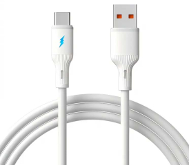 Cable USB Akyga AK-USB-60 USB A (m) / USB type C (m) ver. 2.0 1.8m Silicone