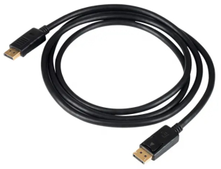 Cable DisplayPort Akyga AK-AV-10 golden plated 1.8m