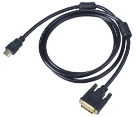 Cable HDMI / DVI Akyga AK-AV-11 24+1 pin 1.8m