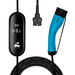 Charger for Electric Cars Akyga AK-EC-20 Type2 LCD 1-phase 13A 3kW 5m UK