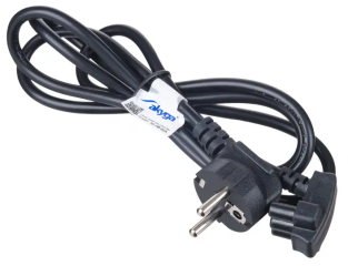 DELL Power Cable Akyga AK-NB-02A CCA 3x0.5mm? CEE 7/7 / Dell 3-PIN 1.5 m