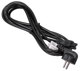 Clover Power Cable Akyga AK-NB-10A CCA 3x0.5mm? CEE 7/7 / IEC C5 3 m
