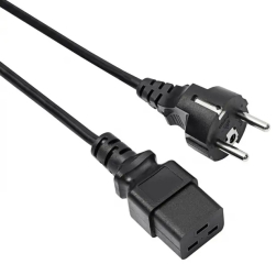 Server Power Cable Akyga AK-UP-01 CU 3x1mm? CEE 7/7 / IEC C19 1.8 m