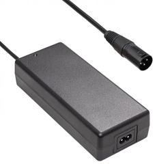 Electric vehicle charger Akyga AK-EV-04 54.6V / 2A 110W XLR Cannon male 1m