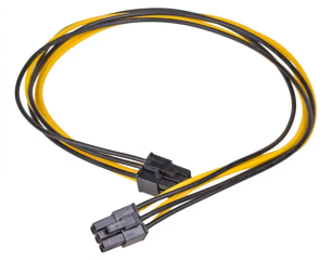 Adapter with cable Akyga AK-CA-49 PCI-E 6 pin (f) / PCI-E 6 pin (f) 40cm