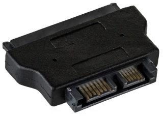 Adapter Akyga AK-CA-53 Slim SATA (m) / SATA (f)