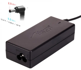 Notebook power supply Akyga AK-ND-30 12V / 5.0A 60W 5.5 x 2.5 mm ITX / PICO / LED 1.2m