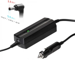 Car notebook power supply Akyga AK-ND-31 19V / 3.42A 65W 5.5 x 2.5 mm ASUS / TOSHIBA 1.2m