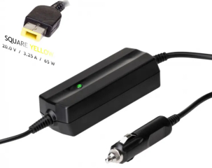 Car notebook power supply Akyga AK-ND-41 20V / 3.25A 65W Slim Tip LENOVO 1.2m