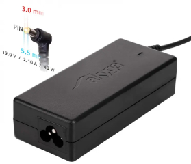 Notebook power supply Akyga AK-ND-48 19V / 2.1A 40W 5.5 x 3.0 mm SAMSUNG 1.2m