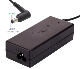 Notebook power supply Akyga AK-ND-58 19.5V / 3.34A 65W 4.5 x 3.0 mm + pin DELL 1.2m