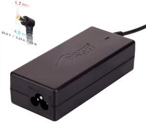 Notebook power supply Akyga AK-ND-74 20V / 3.25A 65W 4.0 x 1.7 mm LENOVO 1.2m