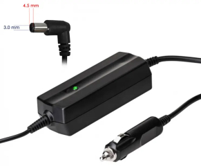 Car notebook power supply Akyga AK-ND-76 19.5V /2.31A 45W 4.5 x 3.0 mm + pin HP 1.2m