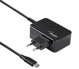 Notebook Power Supply Akyga AK-ND-80 5-20V / 2.25-3A 45W USB type C 1.8m GaN