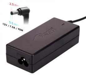 Notebook power supply Akyga AK-ND-85 12V / 7.5A 90W 5.5 x 2.5 mm 1.2m