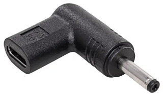 Plug for Universal Notebook Adpater Akyga AK-ND-C05 USB-C / 3.5 x 1.35 mm