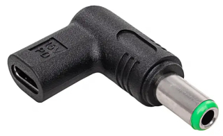 Plug for Universal Notebook Adapter Akyga AK-ND-C18 USB-C / 6.3 x 3.0 mm