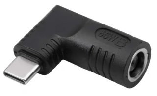 Plug for Notebook Adapter Akyga AK-ND-D02 65 W 7.4 x 5.0 mm + pin / USB-C
