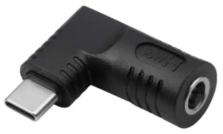 Plug for Notebook Adapter Akyga AK-ND-D08 65 W 5.5 x 1.7 mm / USB-C DELL