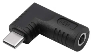 Plug for Notebook Adapter Akyga AK-ND-D10 65 W 4.8 x 1.7 mm / USB-C DELL